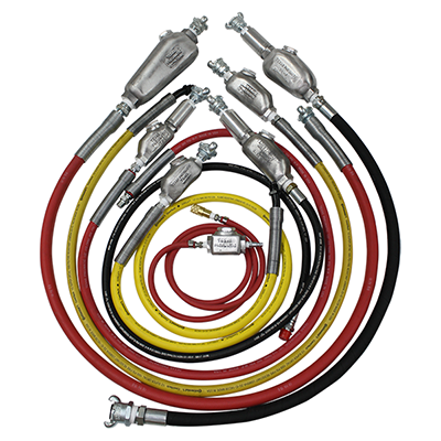 Hose Whip Assemblies with Lubricators