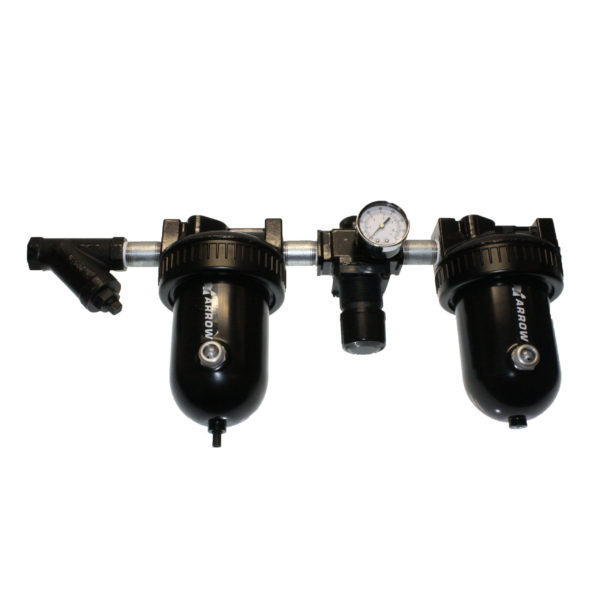 thumbnail image 2 of TAIYO UMFRL-20 3/4 1/2 Trio Filter Regulator Lubricator Air Combination Set 2 of 4
