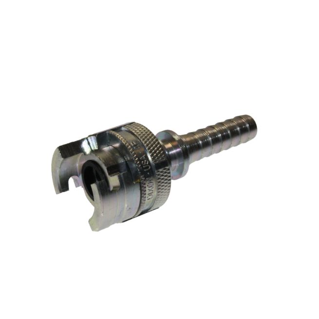 PHL8 Dual Lock Coupling with Locking Sleeve x Hose Barb | Texas Pneumatic Tools, Inc.