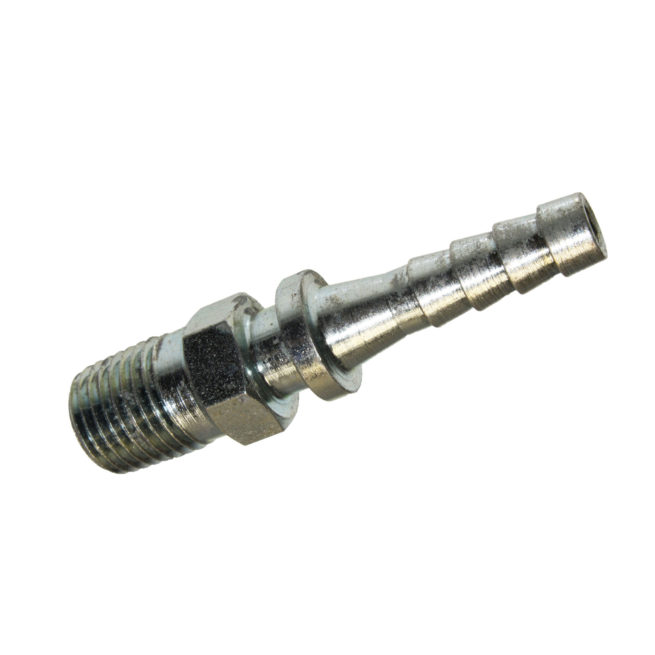 TX-00401 Hose End with 1/4 inch MPT x 1/4 inch Hose Barb | Texas Pneumatic Tools, Inc.