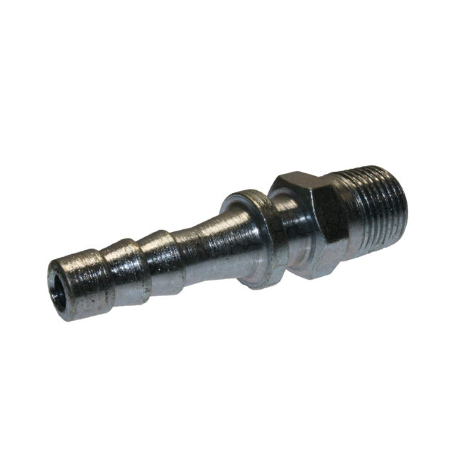 TX-00404 Hose End with 3/8 inch MPT x 3/8 inch Hose Barb | Texas Pneumatic Tools, Inc.