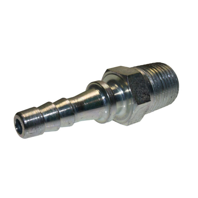 TX-00405 Hose End with 1/2 inch MPT x 3/8 inch Hose Barb | Texas Pneumatic Tools, Inc.