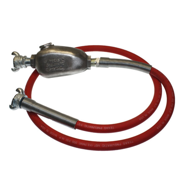 TX-10HW-CF Hose Whip Assembly with Constant Feed & Crow Foot Hose End | Texas Pneumatic Tools, Inc.