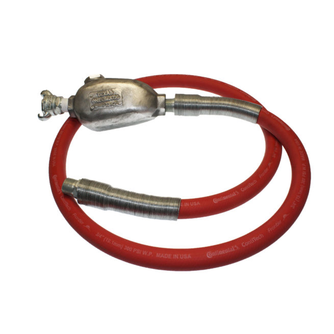 TX-12HW Hose Whip Assembly with MPT Hose End | Texas Pneumatic Tools, Inc.