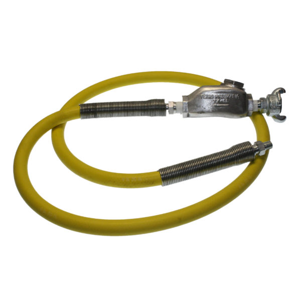 TX-GHW Hose Whips using Band Clamps with Gorilla 500 PSI - MPT Hose End | Texas Pneumatic Tools, Inc.