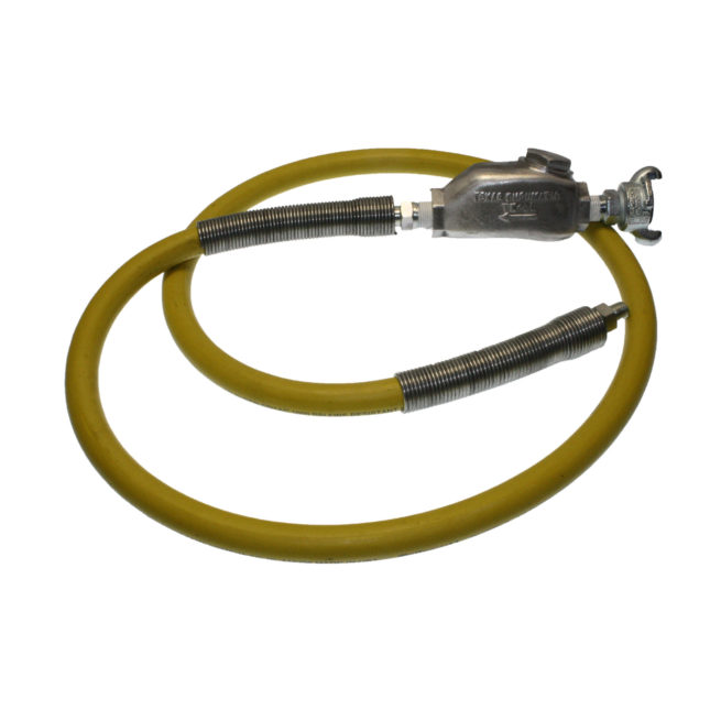 TX-1HHW Hercules Hose Whip Assembly with MPT Hose End | Texas Pneumatic Tools, Inc.