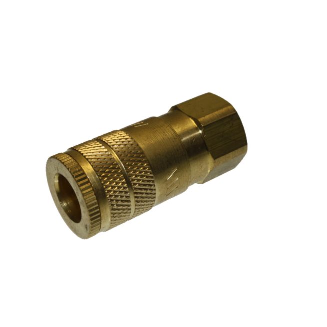 TX-CF3-B 1/4 Inch Socket x 3/8 Inch Brass MPT | Texas Pneumatic Tools, Inc.