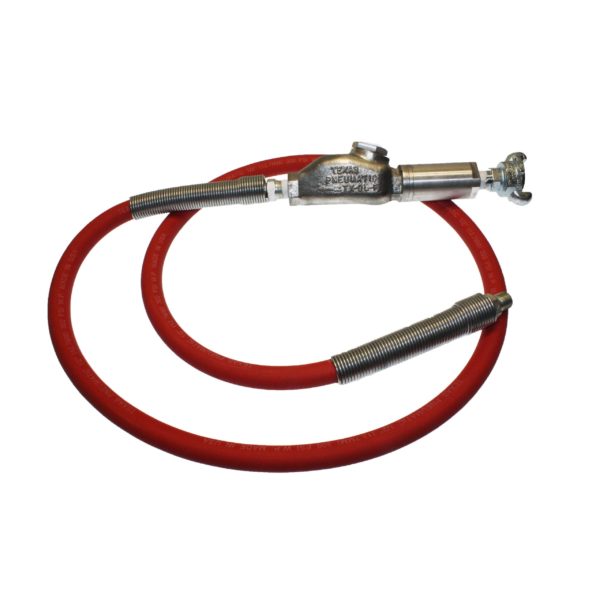 TX-2HW-F Hose Whip Assembly with MPT Straight Swivel | Texas Pneumatic Tools, Inc.
