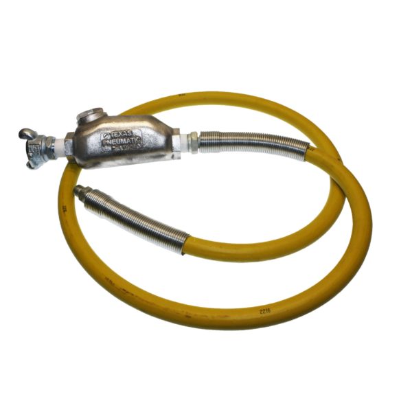 TX-5HHW Hercules Hose Whip Assembly with MPT Hose End | Texas Pneumatic Tools, Inc.