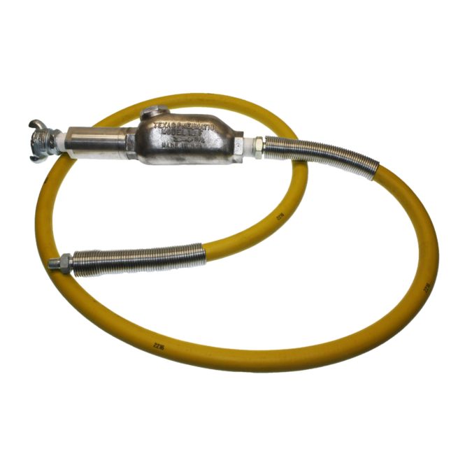 TX-5HHW-F-1/4 Hercules Hose Whip Assembly with MPT Hose End | Texas Pneumatic Tools, Inc.