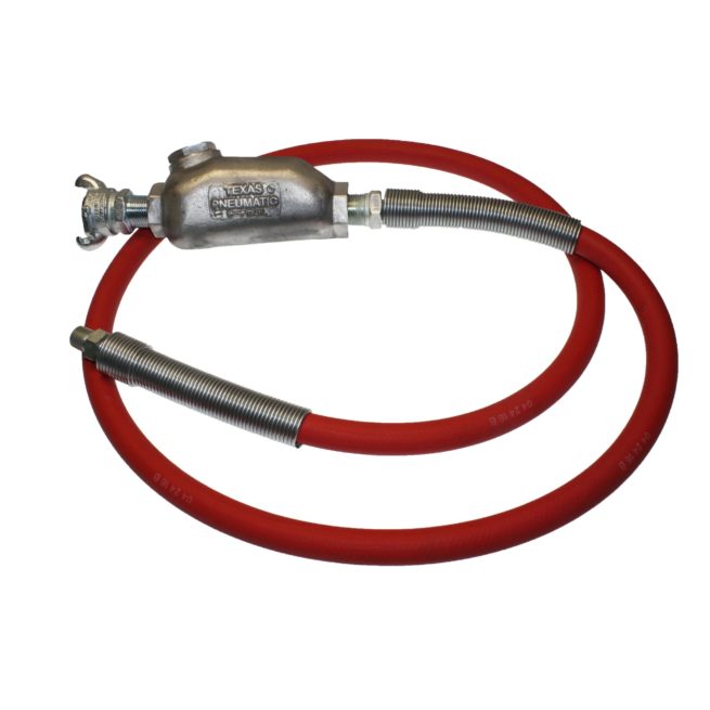 TX-5HW Hose Whip Assembly with MPT Hose End | Texas Pneumatic Tools, Inc.