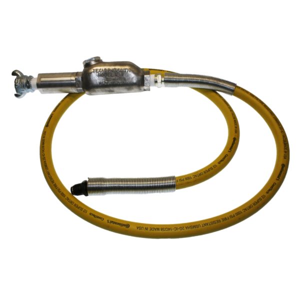 TX-8HHW-F-1/2 Hercules Hose Whip Assembly with MPT Bent Swivel | Texas Pneumatic Tools, Inc.