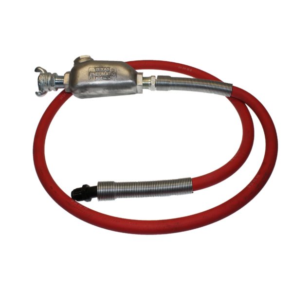 TX-8HW Hose Whip Assembly with Thread Bent Swivel