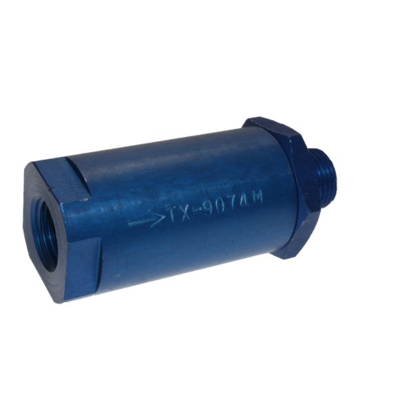 TX-9074M Air Tool Filter with 1/2 inch FPT-in and 1/2 inch MPT-out | Texas Pneumatic Tools, Inc.