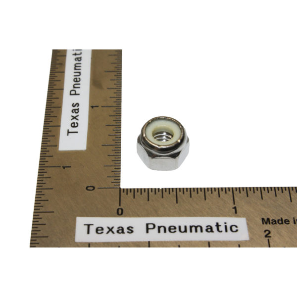 TX-DCS-31 1/4"-20 Stainless Nyloc Nut Replacement Part for Dust Collection System | Texas Pneumatic Tools, Inc.