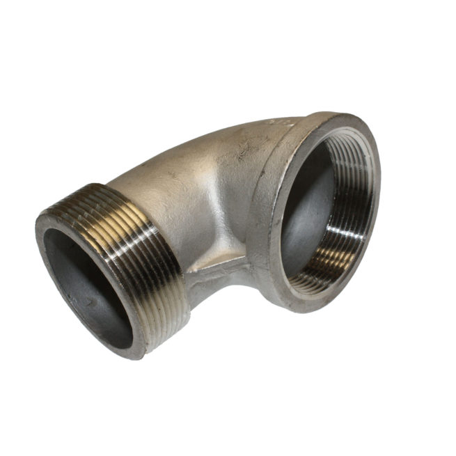 TX-MSS-43 3 Inch Stainless Street Elbow | Texas Pneumatic Tools, Inc.