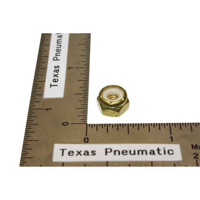 TX-PL13 Brass Nyloc Nut | Texas Pneumatic Tools, Inc.