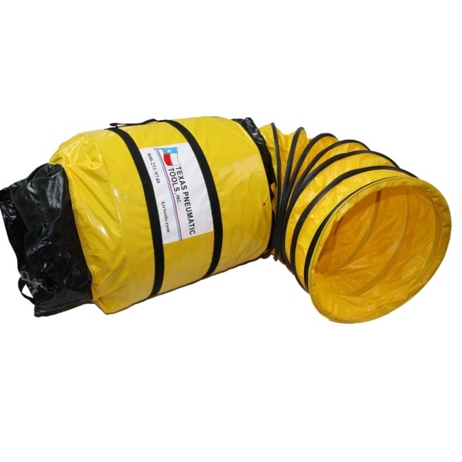 TX-SAC-N-GO-16 16 Inch Ducting with Attached Storage Bag | Texas Pneumatic Tools, Inc.