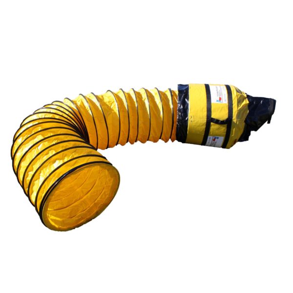 TX-SAC-N-GO-24 24" Air Ducting w/ Attached Storage Bag | Texas Pneumatic Tools, Inc.
