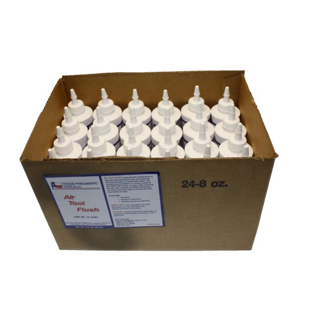 TX-TF001 Case of 24 Bottles of Air Tool Flush | Texas Pneumatic Tools, Inc.