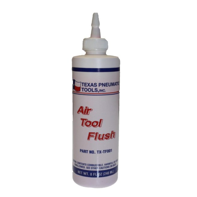 TX-TF001-B Air Tool Flush (8 Oz Bottle) | Texas Pneumatic Tools, Inc.