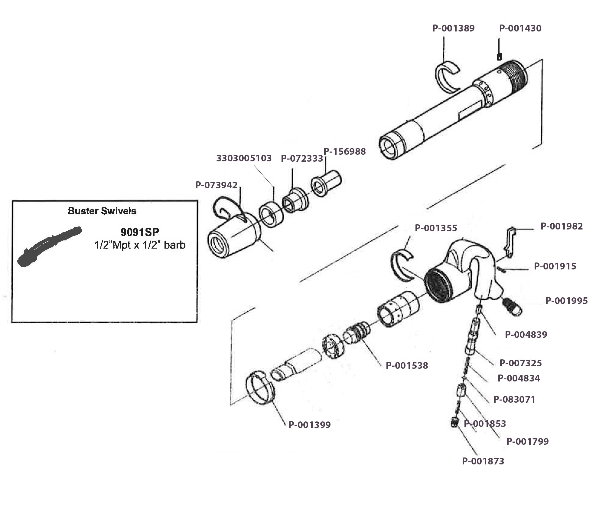 CP 4608 & 4611 Chicago Pneumatic Texas Pneumatic Tools, Inc.