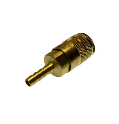 TX-2CS2-B 1/4 inch Socket x 1/4 inch Hose Barb (Brass) | Texas Pneumatic Tools, Inc.